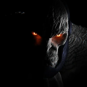 Small glimpse of WETA's Darkseid 1:4 collectible statue.