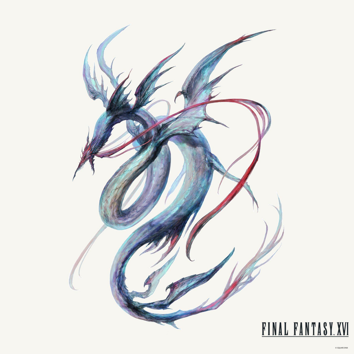 FINAL FANTASY XVI KUJI FIGURE - SUMMONED BEAST SHIVA SILVER