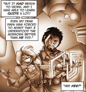 LucreziaLucifer-v22p70.jpg (68 KB) A young Lucrezia with her father Lucifer, as seen in her flashback.