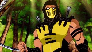 Scorpion in Mortal Kombat Legends: Scorpion's Revenge.