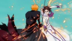 Muramasa fighting Ichigo.
