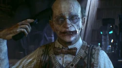 Henry kills himself to make Batman the unrivalised Joker