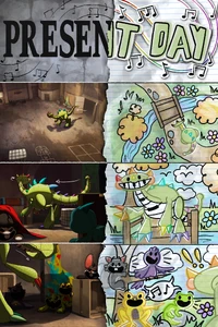 Pianosaurus spotting some Nightmare Critters in the Prison Utility Zone.