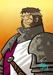 Ser Gilbert Farring, Castellan of Storm's End.