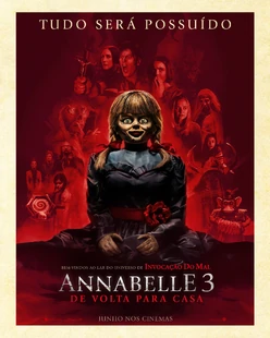 The Samurai on the poster for Annabelle Comes Home.