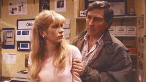 Alan Bradley with his secretary Dawn Prescott.