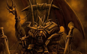 Dark Cynder with Gaul.