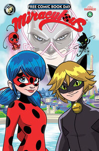 Hawk Moth on the cover of Miraculous Adventures #1.