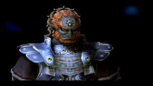 Ganondorf preparing to betray Bowser.