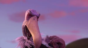 Vladikoff singing in the film's grand finale.