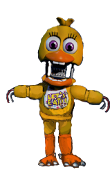 Withered Adventure Chica.