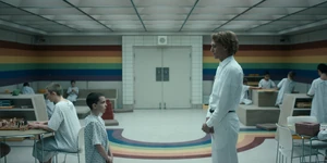 One standing before Eleven as she apologizes.