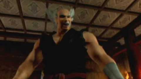 Tekken 4 Heihachi's ending.