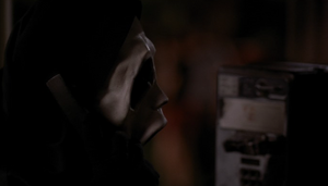 The Killer calling Dawson on the phone, after rising again and escaping.