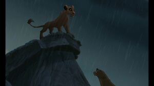 Vitani confronts Nala.