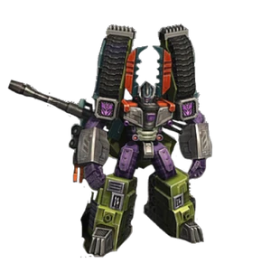 Megatron in the Armada video game.