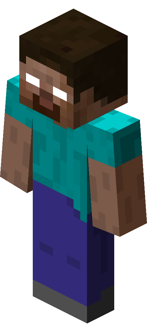 The only thing scarier than Herobrine is a Herobrine Girl ---- no, what's  scary is when they both come at you with diamo… en 2023