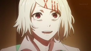 Anime Depiction of Juuzou's appearance.