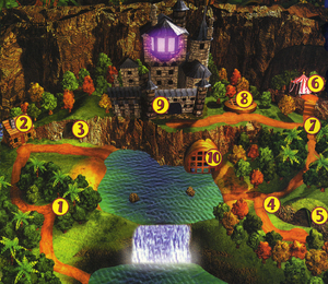 KAOS Kore the hideout of K. Rool.