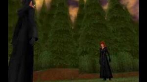 Kingdom Hearts 358 2 Days Cutscene 18 - Xion and Axel Face Off