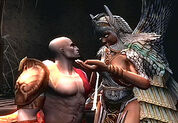 Lahkesis and Kratos