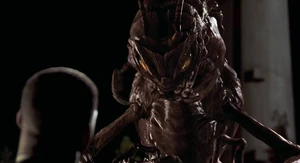 Edgar realizing that he fell into J and K's trap, before being blown off by him