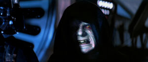 Sidious' villainous breakdown as he loses what is left of his sanity ("Now, young Skywalker... you will die.")