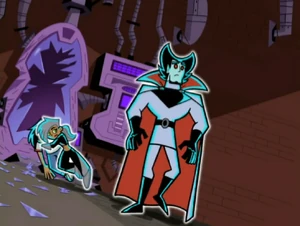 Vlad notices the Specter Speeder breaking into his lab.