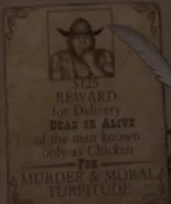 Chicken's wanted description.