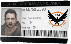 Aaron Keener's SHD I.D.