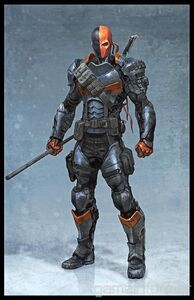 Deathstroke concept in Arkham Origins