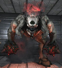 The Guardian of Hell in Doom 3