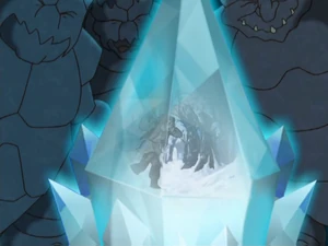 Mogorb and his Awgwas laughing at the idea of both Nicholas and a crippled boy, Ethan dying in a snowstorm