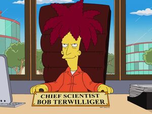 Sideshow Bob as Chief Scientist