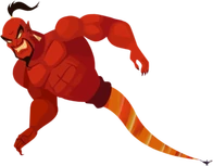 Genie Jafar in Kingdom Hearts Union χ[Cross].