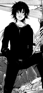 Manga depiction of Ayato's appearance.