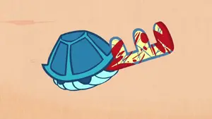 The Tortoise after eating Lumpy alive.