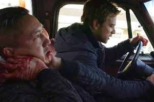 Ethan dying form his wound.
