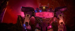 “Especially when he was unconsious!” - Shockwave's angry eye.