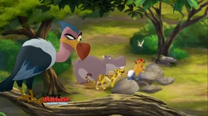 Imagetlgcwtbqmzingosotlg.png (582 KB) Mzingo spies on The Lion Guard.