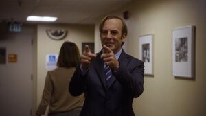 Jimmy McGill becoming Saul Goodman.