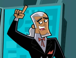 (Danny: Uh. My dad Jack Fenton is piloting our new--) "My new!" (Danny: Fenton Rocket. And is on his way to destroy the asteroid.)