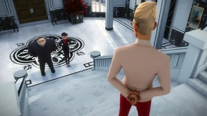 Nathalie and Adrien's bodyguard before Gabriel.