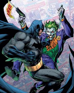 Batman vs. Joker (Jim Lee Art)