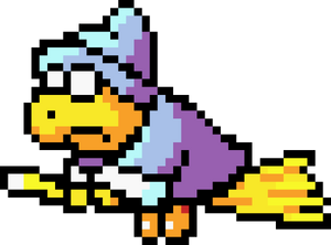 Kamek in Yoshi's Island.