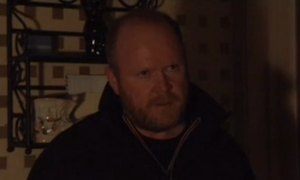 Phil Mitchell returns in 2005 and is still on the run from the police.