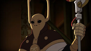 Belos after he finished healing Eda.