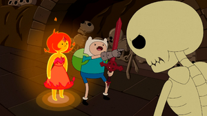 S5e12 Finn yelling at Boney