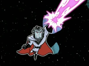 an enraged Vlad chases after Danny, Sam and Tucker.