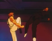 Ken defeating Zochi.